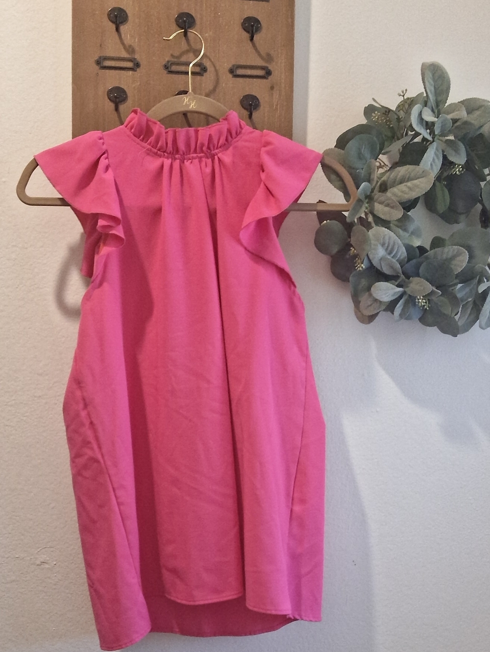 Pink Ruffle Sleeve - Entro